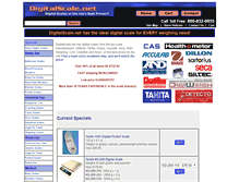Tablet Screenshot of digitalscale.net